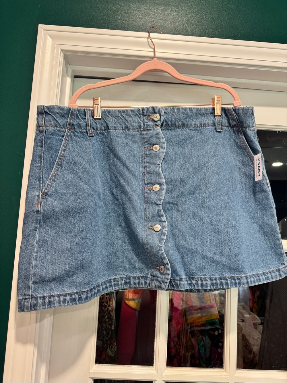 OLD NAVY SCALLOP MINI SKIRT - NWT